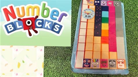 Build Your Own Numberblock 16 20 Numberblocks Toys 方塊積木玩具16 20開封 Youtube