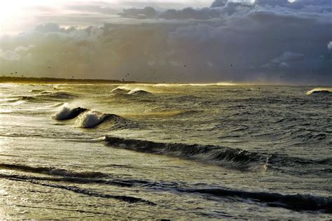 Nordseewellen Foto And Bild Landschaft Meer And Strand Brandung
