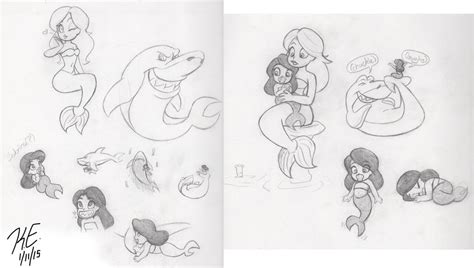 Zig And Sharko Sketches By Silverfangedwolf On Deviantart