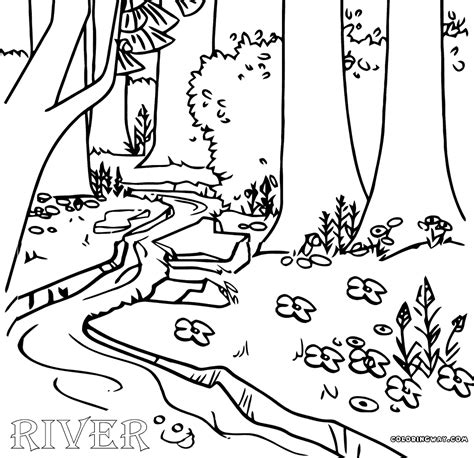 Download River coloring for free - Designlooter 2020 👨‍🎨