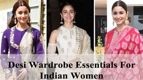 10 Desi Wardrobe Essentials For Indian Women Ritiriwaz