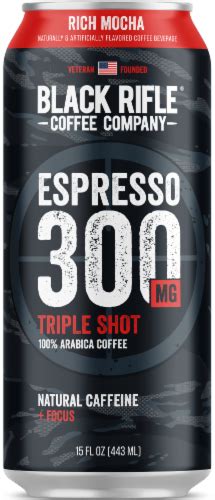 Black Rifle Coffee Company Espresso 300 Rich Mocha Triple Shot Coffee