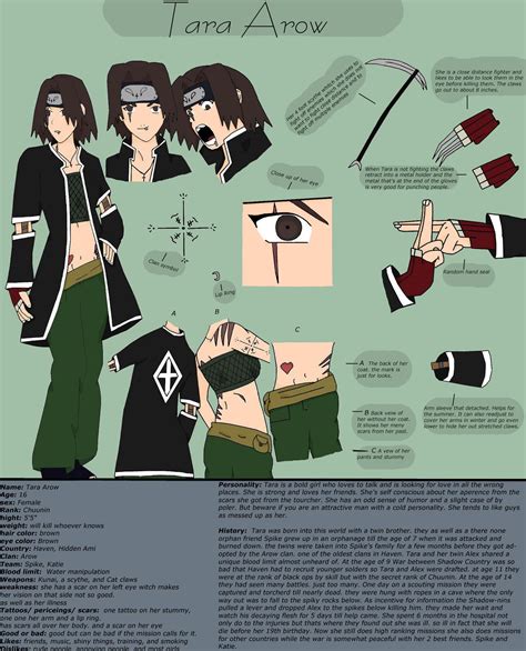 Tara Arow Naruto Oc Profile By Desicat674 On Deviantart