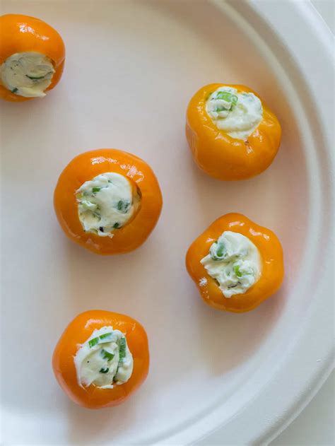 Mac and cheese, made on the stove and stippled with peppadew peppers, is a pleasing take on the comfort classic. Peppadew Poppers | Appetizer recipe | Spoon Fork Bacon