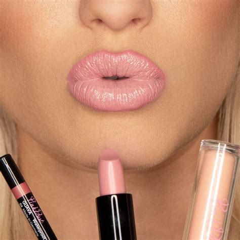 Perfectly Pale Pink Lip Combo Pink Dust Cosmetics