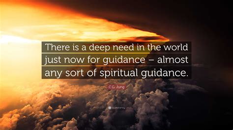 Cg Jung Quote There Is A Deep Need In The World Just Now For