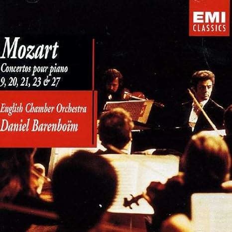 MOZART Piano Concertos No 9 20 21 23 27 English Chamber