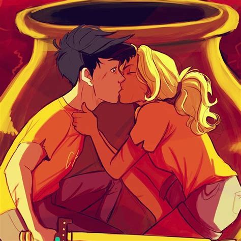 Percabeth First Kiss