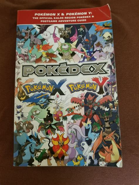 Pokemon X And Y Pokedex Adventure Guide Book Pokemon Guide Poke Pokemon