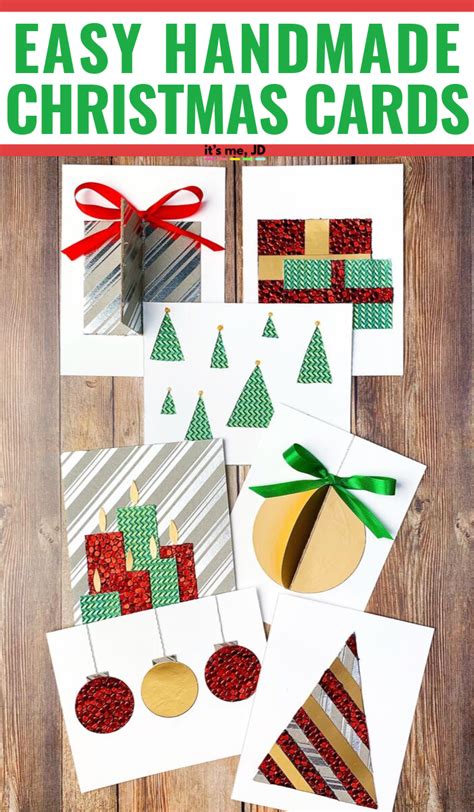 I have collected some videos of techniques for card. Easy DIY Christmas Cards Using Patterned Paper - It's Me, JD