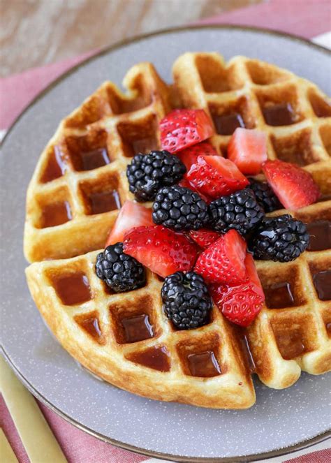 Belgian Waffles Belgian Waffles In North America Are A Variety Of