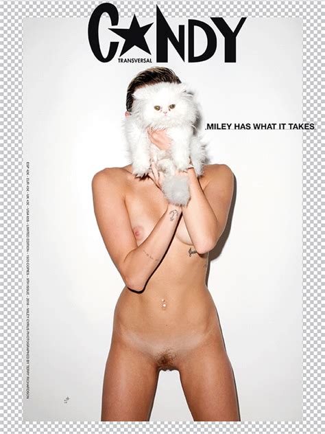 Nsfw Miley Cyrus Poses Completely Naked For Terry Richardson Page My