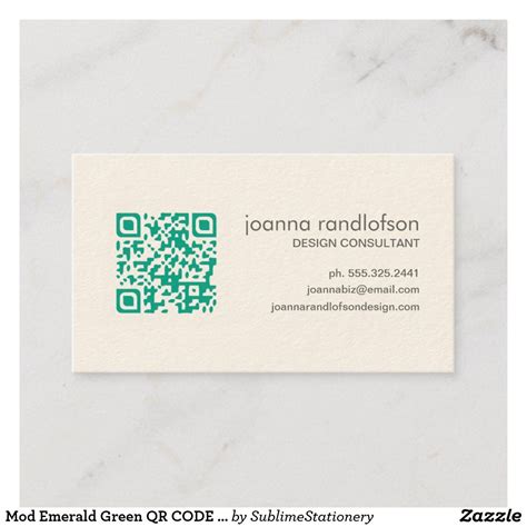 We did not find results for: Mod Emerald Green QR CODE Business Card | Zazzle.com in ...