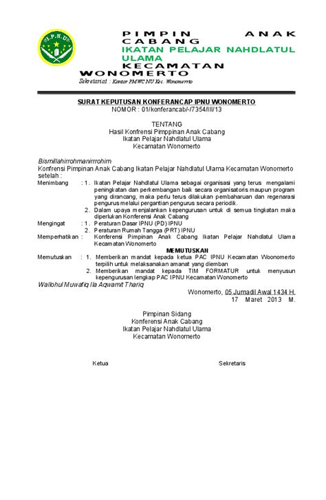 Contoh Surat Rekomendasi Ke Kementerian - IMAGESEE