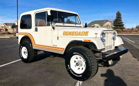 Final Production Month 1986 Jeep Cj 7 Renegade Barn Finds