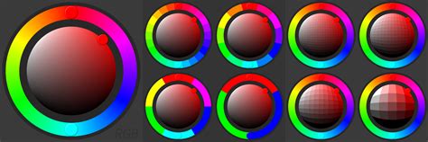 Use our color picker to discover beautiful colors and harmonies with hex color codes and rgb colors that are directly opposite one another on the color wheel are known as complementary colors. Substance Share « The Free Exchange Platform » | Color Wheel