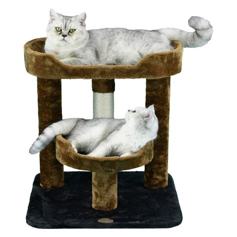 Go Pet Club 23 In Cat Tree And Condo Scratching Post Tower Brown