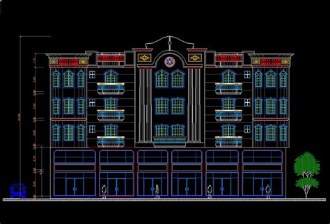 Maybe you would like to learn more about one of these? Building Elevation】-Cad Drawings Download|CAD Blocks|Urban ...