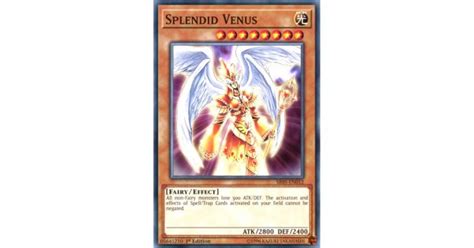 Splendid Venus Sr05 En012 1st Edition Yu Gi Oh Card