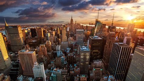 Skyline Manhattan New York City 4k Wallpapers Hd Wallpapers Id 27825