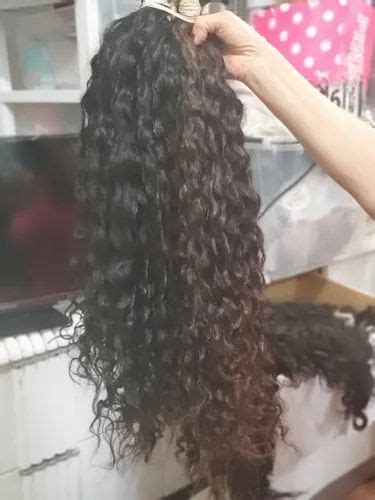 Indian Virgin Curly Hair Indian Deep Curly Virgin And Raw Indian Hair Bundles At Rs 1500piece