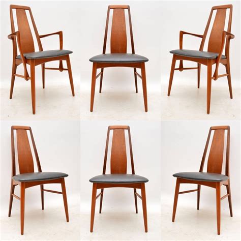 Get the best deal for teak scandinavian dining chairs. Set of Six Danish Vintage Dining Chairs by Niels Koefoed ...