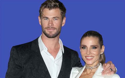 Chris Hemsworths Wife Elsa Pataky—all About Their Love Story Parade