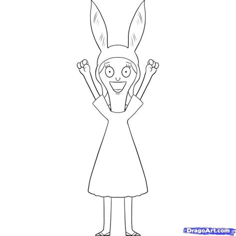 Please copy and share it with your friends. How To Draw Louise Belcher by Dawn | Coloring books, Bobs ...