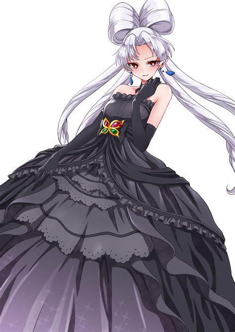 Anime Girl With Long Hair And Dress