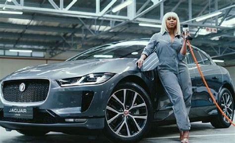 Minnie Dlamini Ted A R18 Million Jaguar Electric Car On Her