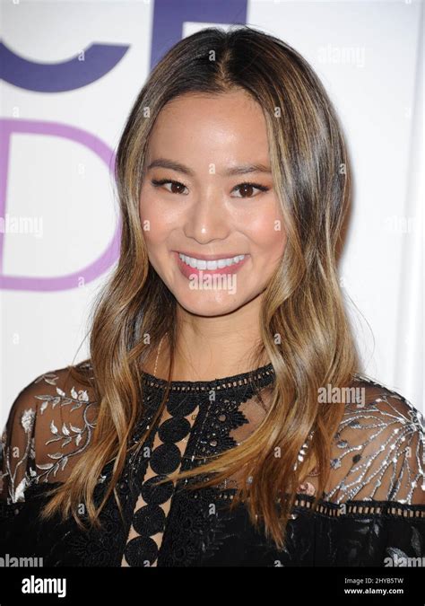 Jamie Chung Attending The 2017 Peoples Choice Awards Nomination