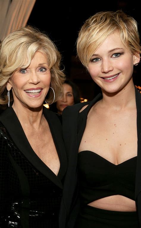 Jane Fonda And Jennifer Lawrence From The Big Picture Todays Hot Photos E News