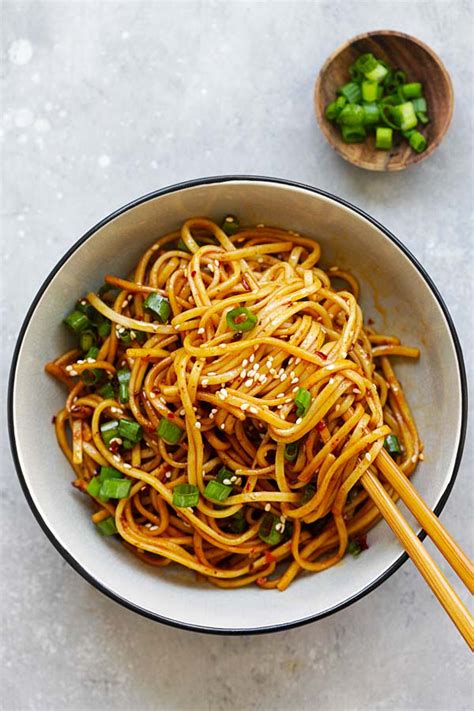 Spicy Sichuan Noodles Easy Delicious Recipes