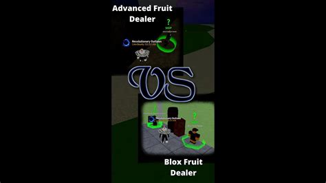Blox Fruit Dealer Vs Advanced Fruit Dealer Stock Mirage Island