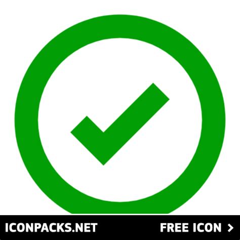 Free Green Check Mark Verified Circle Svg Png Icon Symbol Download