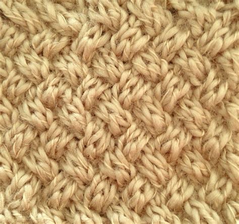 The basketweave stitch pattern uses simple knits and purls to create a textured fabric that emulates a woven basket. Basketweave Stitch - Super simple instructions at ...