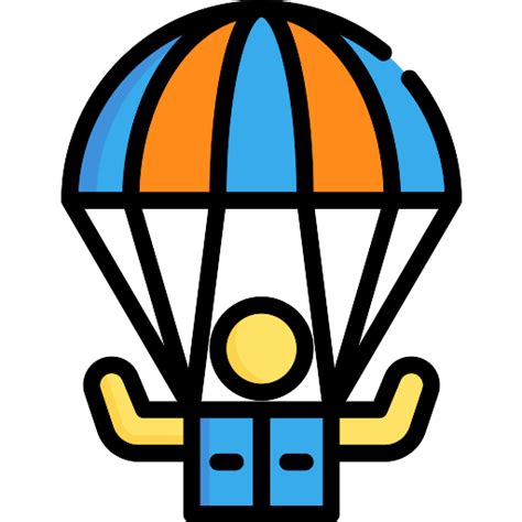 Parachute Travel Vector Svg Icon Svg Repo