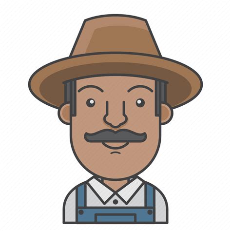 Avatar Character Farmer Man People Profession Profile Icon