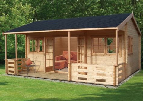 Shire Kingswood 20x18 Shiplap Timber Log Cabin Only £7360 From B And Q