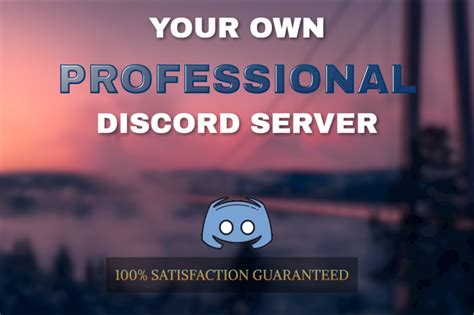 Make You A Professional Discord Server By Nightmares217 Fiverr