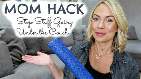 Mom Hacks Stop Stuff Going Under The Couch Hack Youtube