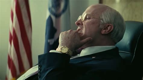“vice” trailer christian bale transforms into dick cheney