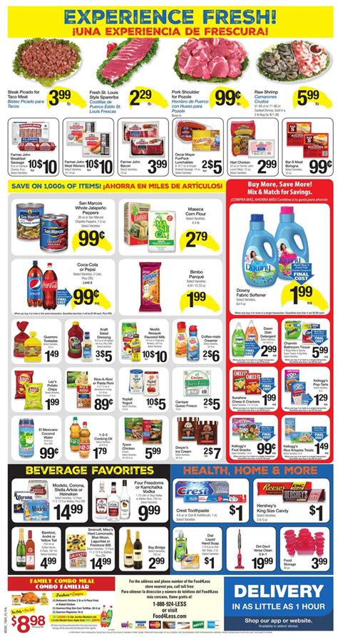 To list a few specials. Food 4 Less Current weekly ad 07/24 - 07/30/2019 [2 ...