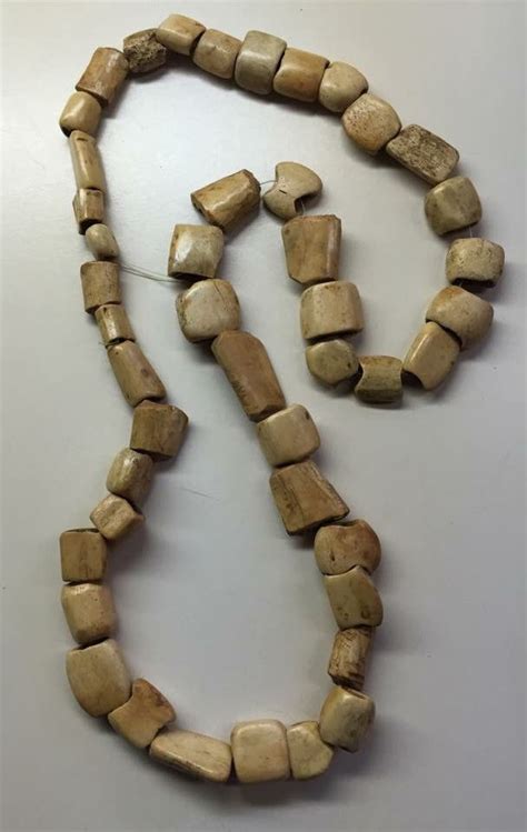 Prehistoric Native American Deer Bone Beads From Sw American Culture Ancient And Historic