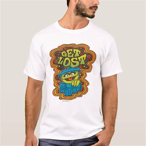 Oscar The Grouch Psychedelic T Shirt Zazzle