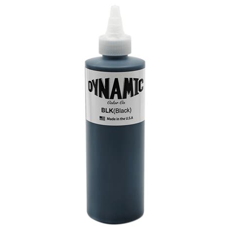 Dynamic Black Ink 8oz Rrd Tattoo Supplies