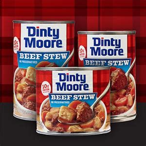 For over 80 years, the dinty moore brand has been the trusted name in beef stew. Dinty Moore Hearty Meals Beef Stew: Amazon.com: Grocery & Gourmet Food