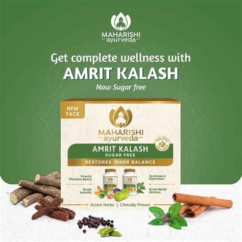 Complete Diabetes Care Therapy Amrit Kalash Nectar 60 Tabs Amrit Ka