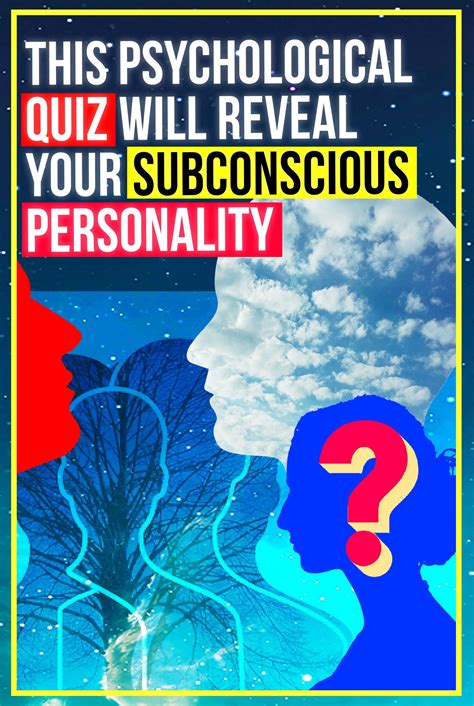 This Psychological Quiz Will Reveal Your Subconscious Personality