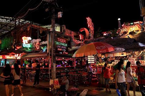 Nightlife Patong Bangla Road Nightclubs Go Go Bars Discotheques Beer Bars